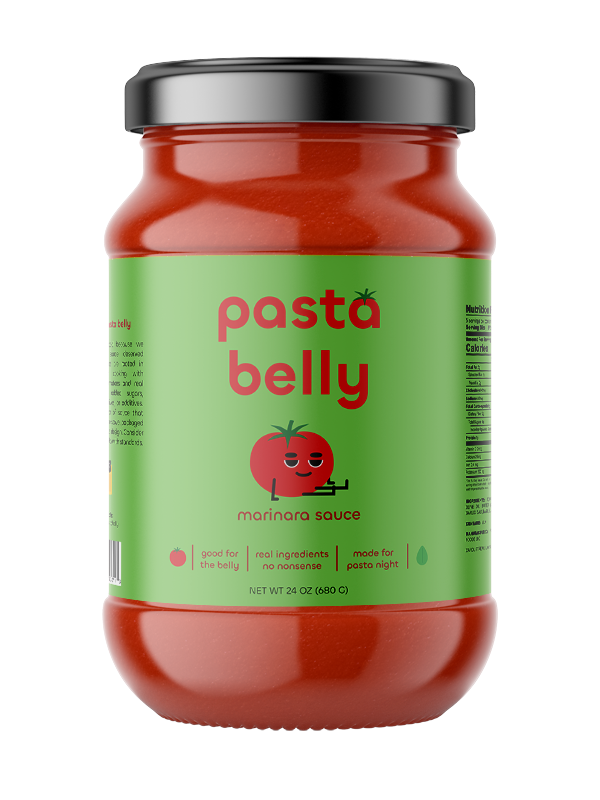 Pasta Belly Marinara jar